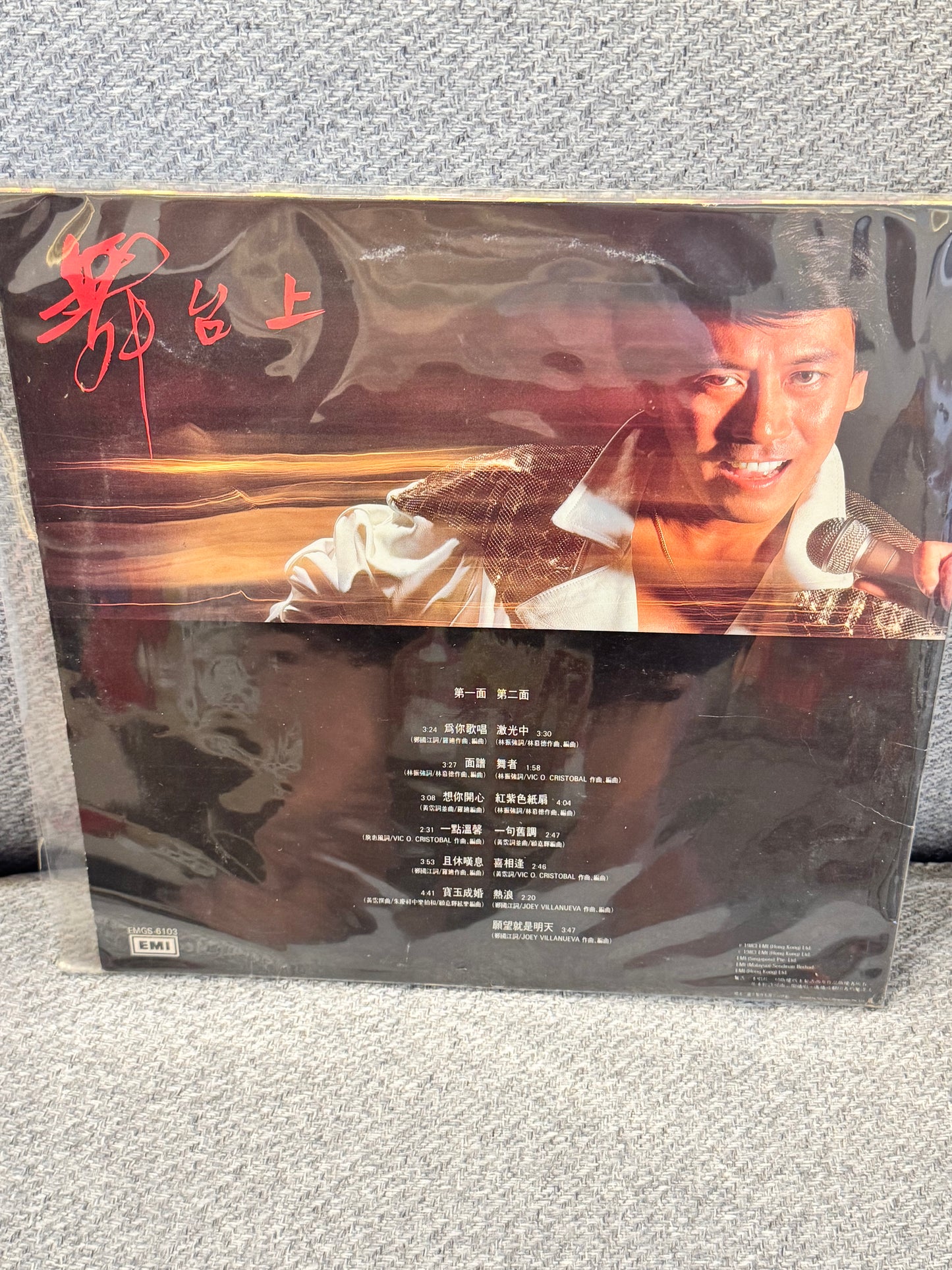 羅文 舞台上