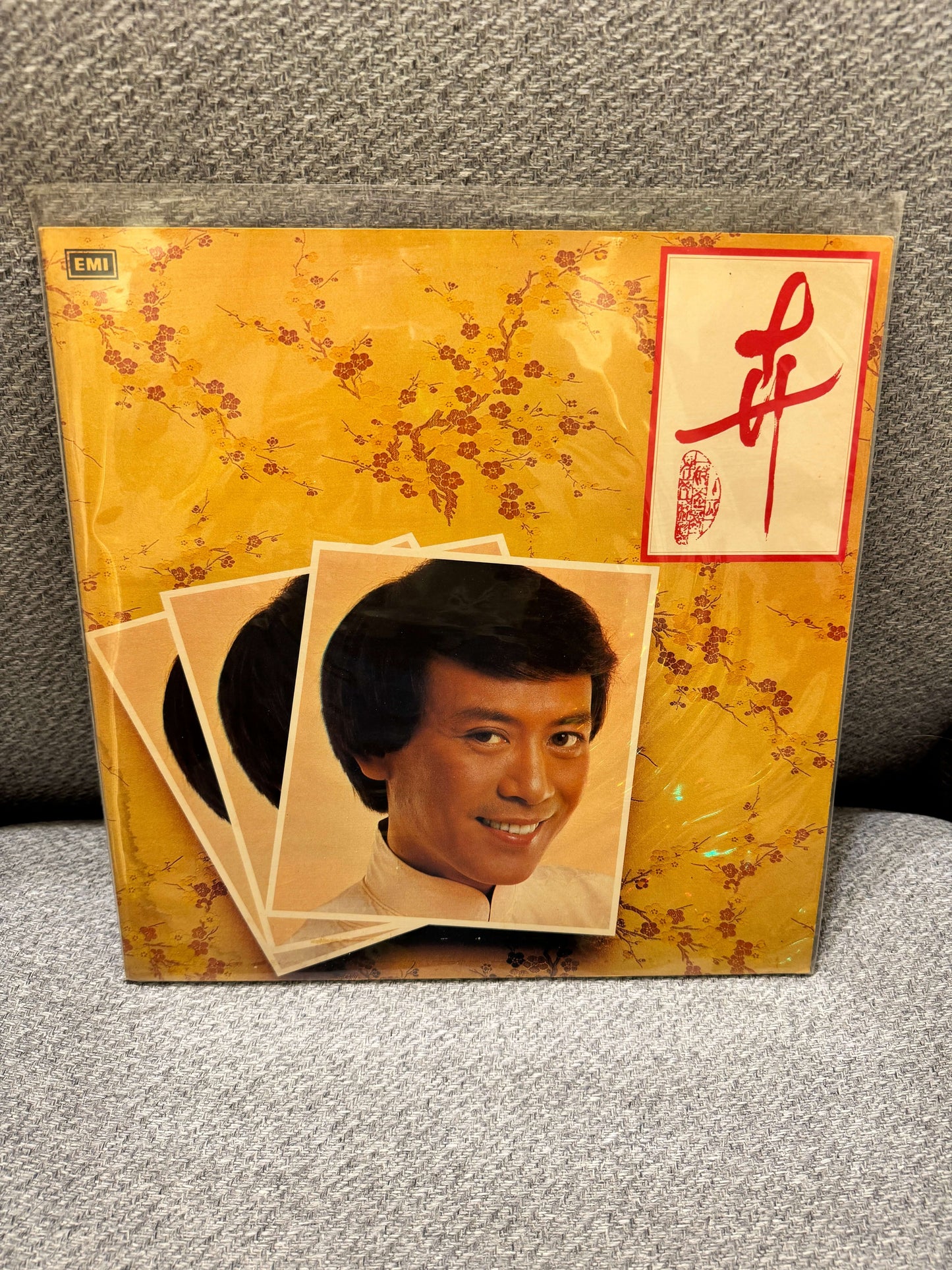 羅文 – 卉 音樂專輯封面，展示藝術設計及藝人照片，展現華語音樂文化。