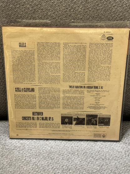 Beethoven Piano Concerto No.1 / Gilels/Szell/Cleveland