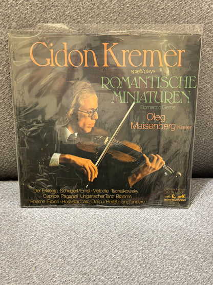 GIDON KREMER PLAYS ROMANTIC GEMS LP