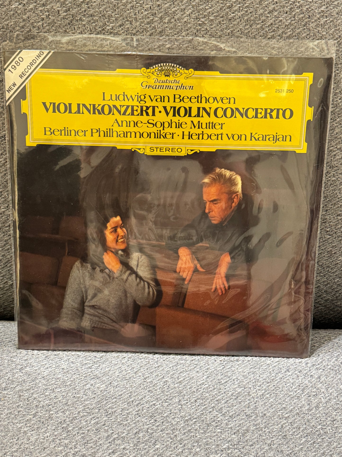 Ludwig van Beethoven, Anne-Sophie Mutter, Berliner Philharmoniker, Herbert von Karajan – Violinkonzert = Violin Concerto