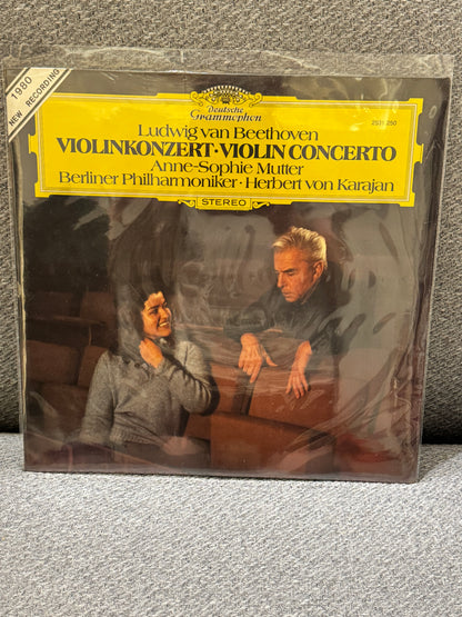 Ludwig van Beethoven, Anne-Sophie Mutter, Berliner Philharmoniker, Herbert von Karajan – Violinkonzert = Violin Concerto